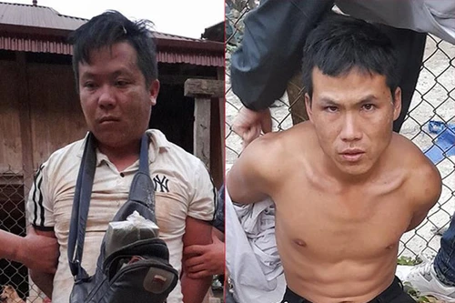 Dùng xe máy chở 4 bánh heroin trên đường đèo dốc