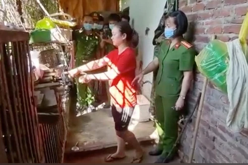 “Nữ quái” nhốt chó canh nơi cất giấu ma tuý 
