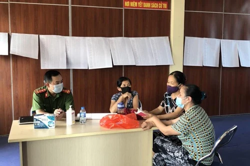 Sẵn sàng đảm bảo an toàn phòng cháy, cứu nạn tại các điểm bỏ phiếu trên địa bàn 