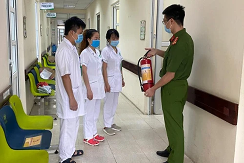 Những kịch bản, phương án an toàn phòng cháy tại Bệnh viện đa khoa Gia Lâm