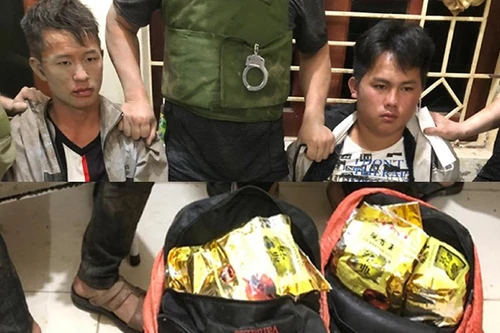Bắt nhóm đối tượng vận chuyển gần 24kg ma túy 