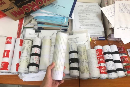 Xử lý nhóm đối tượng tự chế nhiều quả pháo nổ kích cỡ "khủng" 