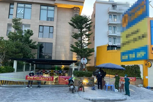 Quyết định phong tỏa y tế tạm thời tòa nhà chung cư D'.El Dorado Tân Hoàng Minh 