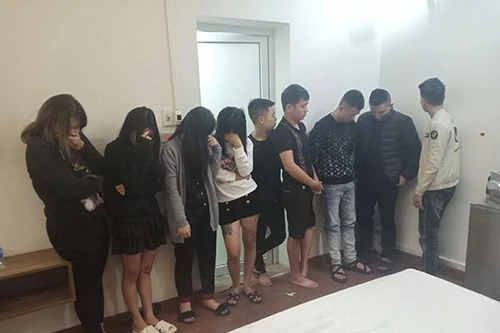 Khởi tố nhóm đối tượng sử dụng trái phép ma túy trong khách sạn 