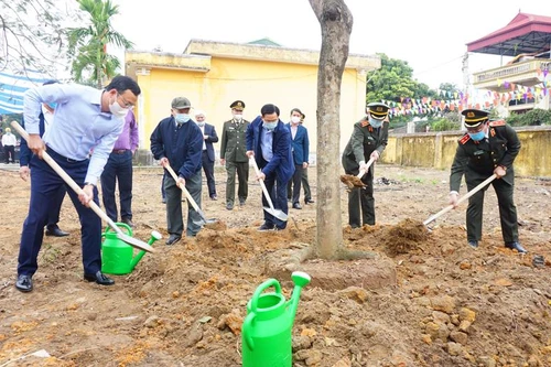Công an Hà Nội phát động “Tết trồng cây đời đời nhớ ơn Bác Hồ” 