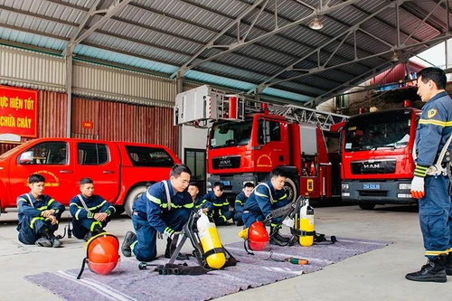 Sẵn sàng lực lượng, phương tiện và các phương án đảm bảo an toàn PCCC trong ngày bầu cử