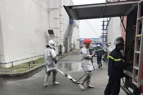 Xử lý nghiêm các công trình vi phạm an toàn phòng cháy tại huyện Mê Linh