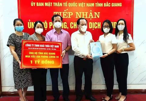 Hành động thiết thực của doanh nghiệp trong phòng chống Covid-19 tại Bắc Giang 