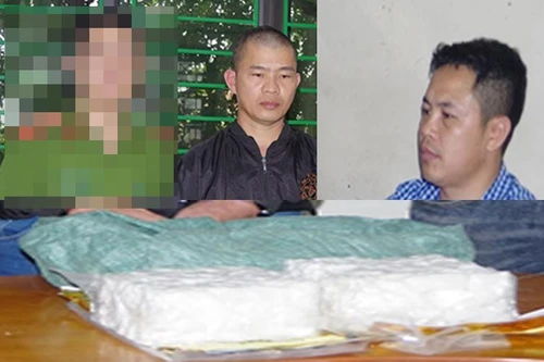 Bắt quả tang đối tượng vận chuyển gần 2 kg ma túy đá