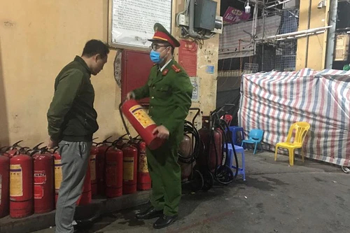 Tuyên truyền, hướng dẫn an toàn phòng cháy tại các cơ sở trong dịp Tết Nguyên đán 