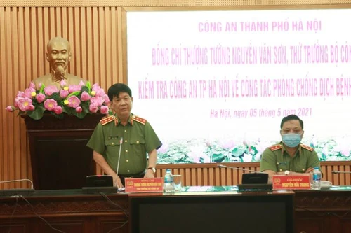 Công an Hà Nội xung kích, nòng cốt trong phòng chống dịch Covid-19 