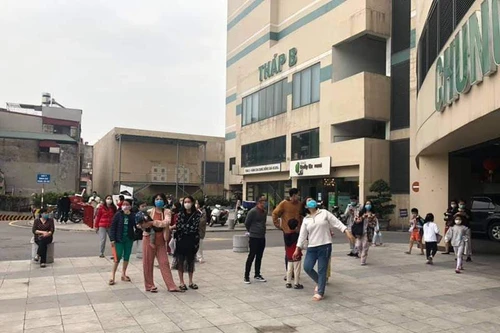 Về sự cố cháy tại lô gia thuộc một căn hộ toà nhà Mipec Long Biên 