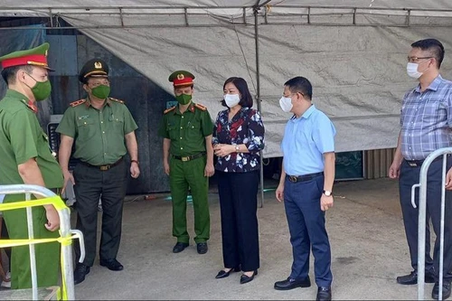 Biểu dương nỗ lực, chủ động của huyện Mê Linh trong công tác phòng chống dịch Covid-19