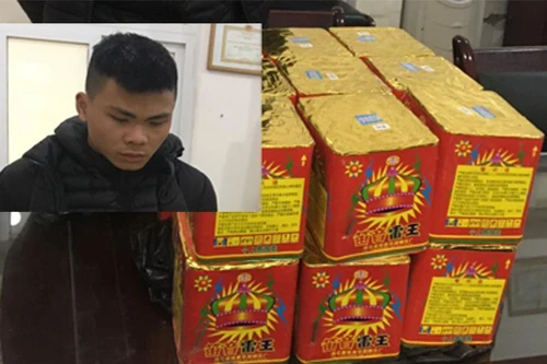 Công an huyện Mê Linh bắt giữ nhiều vụ vận chuyển trái phép pháo nổ 