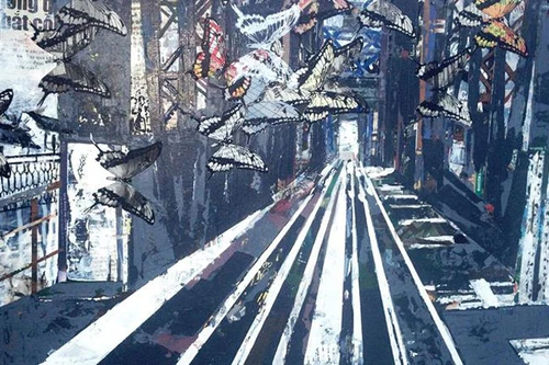 Từ tranh đốt gỗ đến tranh đương đại