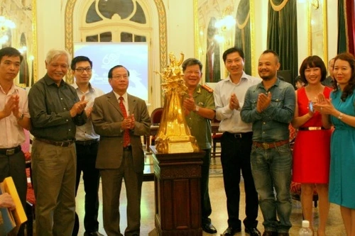 Ra mắt pho tượng vàng Thánh Gióng - Phù Đổng Thiên Vương