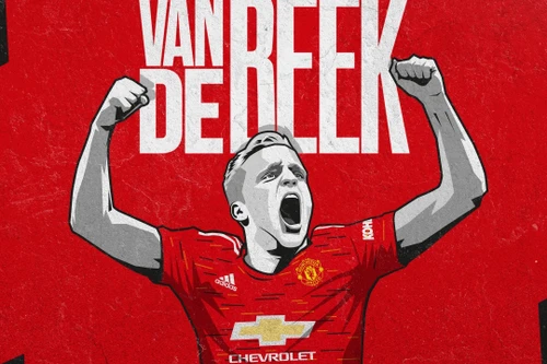 M.U chính thức nổ "bom tấn" Van de Beek