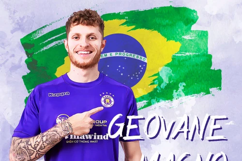 Hà Nội FC chính thức trình làng tân binh "khủng" người Brazil