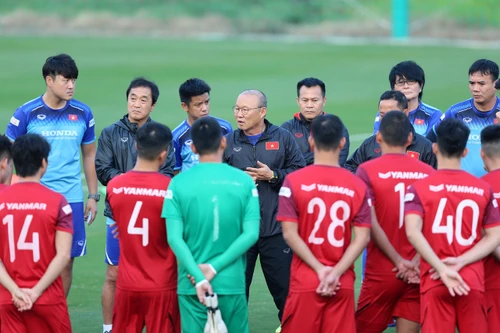 ĐT Việt Nam tập trung ngay trong tháng 11 tới