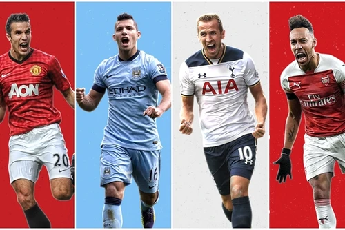Điểm mặt những "Vua phá lưới" giải Ngoại hạng Anh 10 năm qua