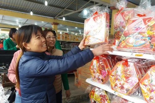 "Chợ Tết" đến với người dân ngoại thành Hà Nội