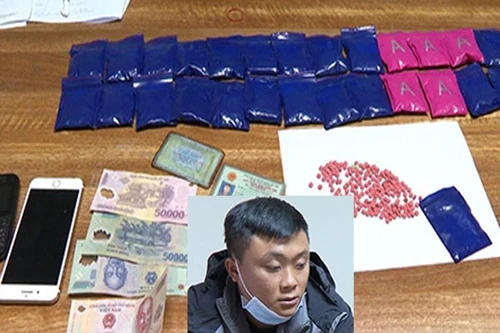 Bắt đối tượng vận chuyển trái phép 5.400 viên ma tuý tổng hợp 