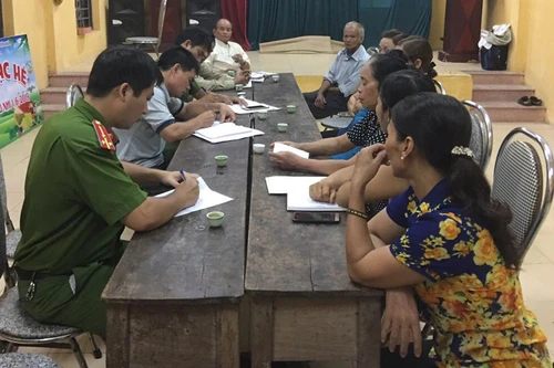 Dựa vào dân, lấy dân làm nòng cốt góp phần đảm bảo an ninh trật tự 