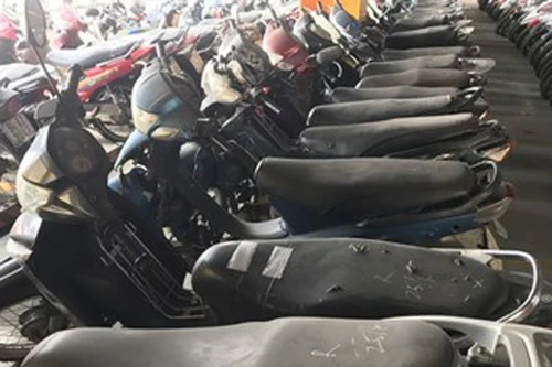 Tìm chủ sở hữu 9 xe máy