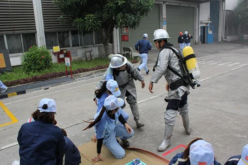 Kiểm tra, đánh giá công tác phòng ngừa cháy, nổ tại công ty TNHH điện Stanley Việt Nam