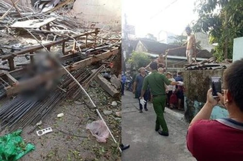 Điều tra nguyên nhân vụ nổ khí do hàn sắt tại huyện Đông Anh 