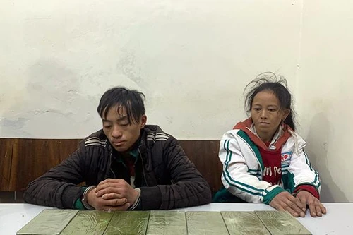 Bắt đối tượng vận chuyển 7 bánh heroin 