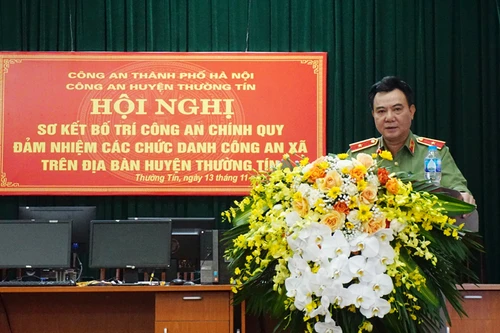 Công an xã đã phát huy vai trò nòng cốt tại cơ sở 