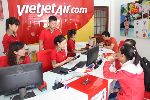 VietJetAir mở thêm nhiều điểm bán vé mới