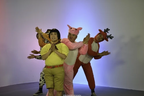 Don Nguyễn làm “em bé” mũm mĩm để thu hút thiếu nhi 