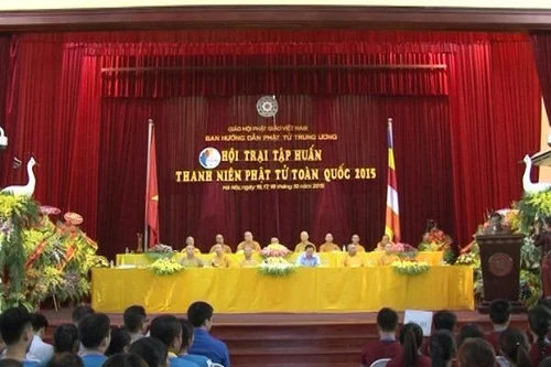 Hội trại tập huấn Thanh niên Phật tử toàn quốc 2015 lần thứ nhất