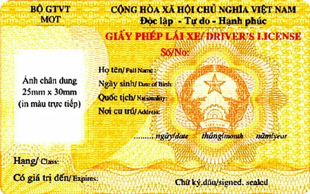 Sẽ cấp đổi, giấy phép lái xe qua bưu điện
