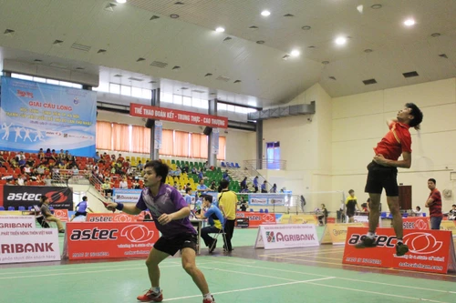 Khởi tranh giải cầu lông học sinh - sinh viên TP Hà Nội vào ngày 18-3