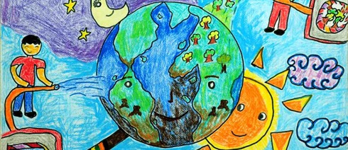 300 học sinh sáng tác về môi trường