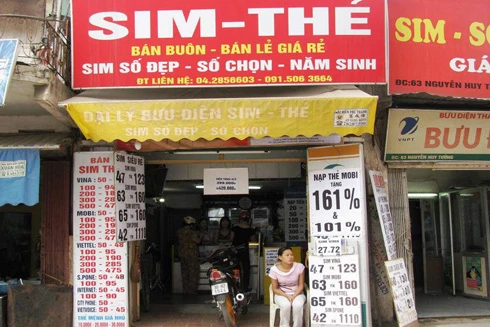 Thu hồi SIM "rác"sẽ được làm triệt để