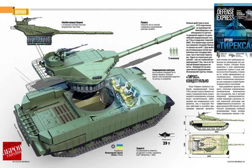 [ẢNH] Ukraine xác nhận đang phát triển xe tăng "vượt trội T-14 Armata" của Nga
