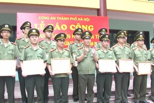 Cụm thi đua số 4, số 5 báo công dâng bác