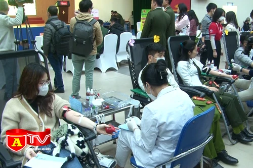 Ngày hội hiến máu tình nguyện hưởng ứng Chương trình “Chủ nhật Đỏ”