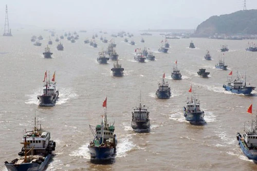 Gần 9.000 tàu cá Trung Quốc chuẩn bị tràn xuống Biển Đông