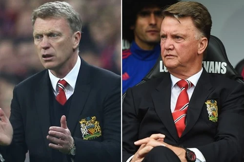 M.U của Van Gaal thua xa dưới thời Moyes