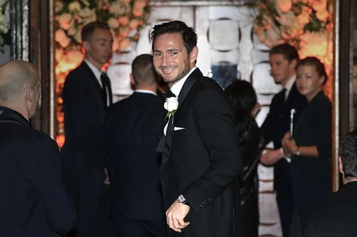 Các "sao" tề tựu trong đám cưới của Frank Lampard