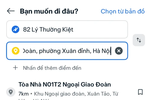Khách đi xe công nghệ băn khoăn vì không thể đặt xe qua app theo địa chỉ mới