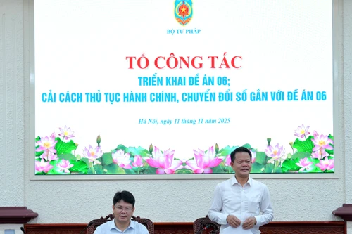 Phối hợp hiệu quả, chặt chẽ, đảm bảo tiến độ xây dựng các cơ sở dữ liệu quốc gia