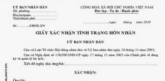 Chính thức: Không yêu cầu giấy xác nhận độc thân khi đăng ký kết hôn