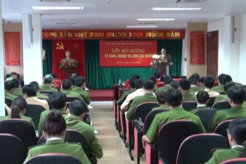 Nâng cao nghiệp vụ công tác thanh niên trong lực lượng công an