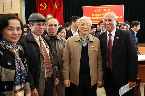 Tổng Bí thư Nguyễn Phú Trọng: Tin tưởng cử tri sáng suốt lựa chọn người tài